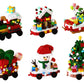 Christmas Building Blocks Set Xmas Building Figures DIY Stocking Stuffers