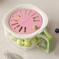 2 in 1 Collapsible Colander and Basin for Washing Draining and Storage