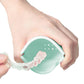 2Pcs 2 in 1 Portable Silicone Denture Retainer Storage Case