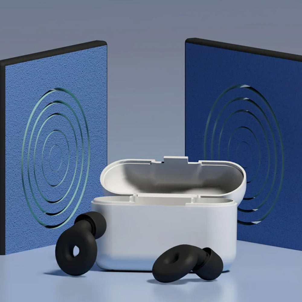 Silicone Ear Plugs Noise Canceling Reusable Earplugs For Sleep Concerts Study
