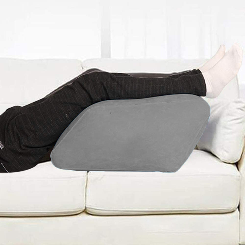 2Pcs Inflatable Leg Elevation Pillow for Swelling Wedge Pillow for Sleeping