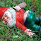 Funny Drunk Garden Gnome Patio Ornament Rude Passed Out Statue for Yard Decor