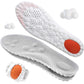 Pair of 4D Cloud-Soft Cushioning Insoles-Grey