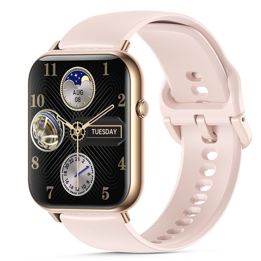 Smartwatch with Bluetooth Calling 2.1 Inch Display 104 Sports Modes Health Monitoring IP68 Waterproof
