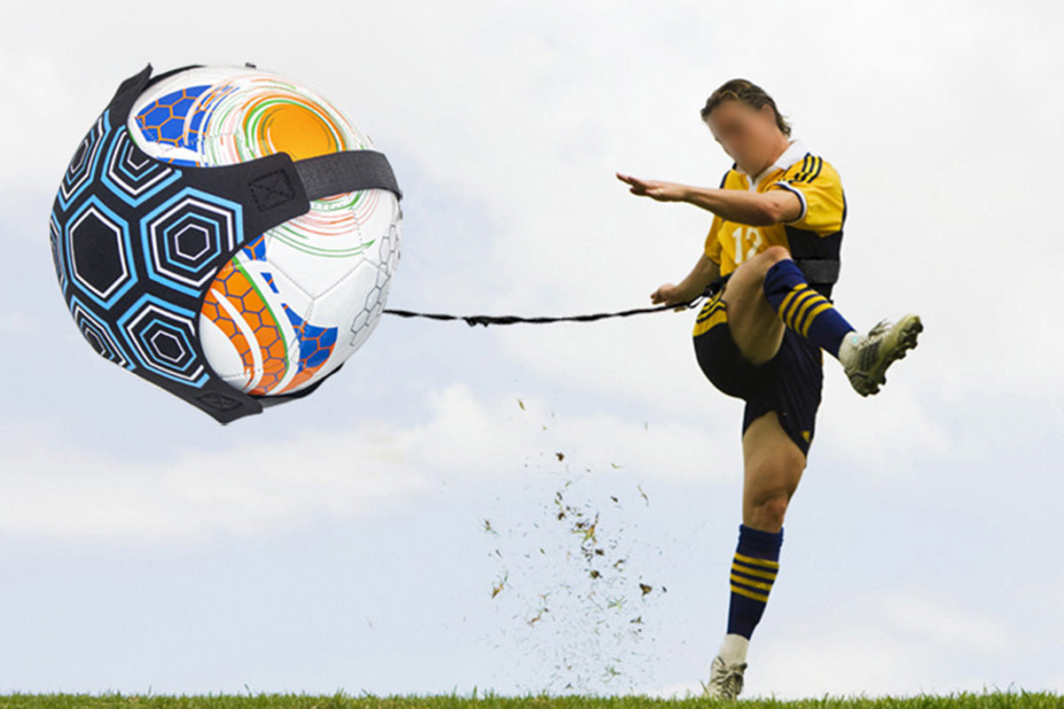 Soccer Volleyball Rugby Trainer Football Kick Throw Solo Practice Training Aid