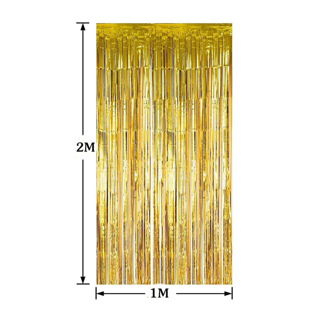 6Pcs 2M Fringe Backdrop Party Decoration