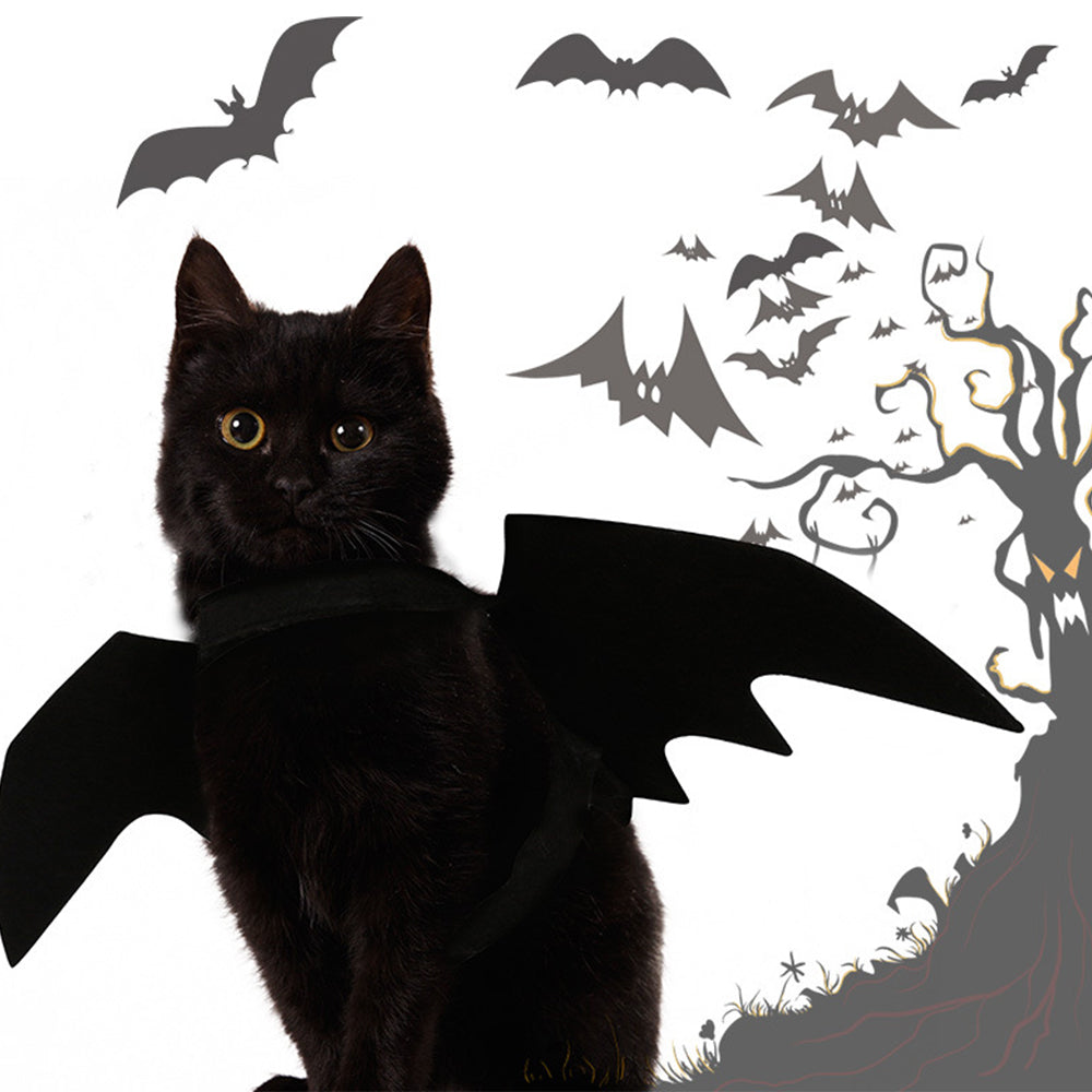 Pet Halloween Costume Bat Wings Black Bat Wings for Cat Dog Puppy