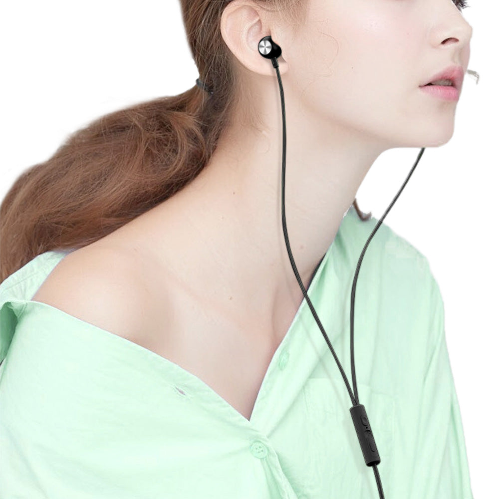 Type-C Wired Earbuds with Mic for iPhone and Samsung Comfortable Fit