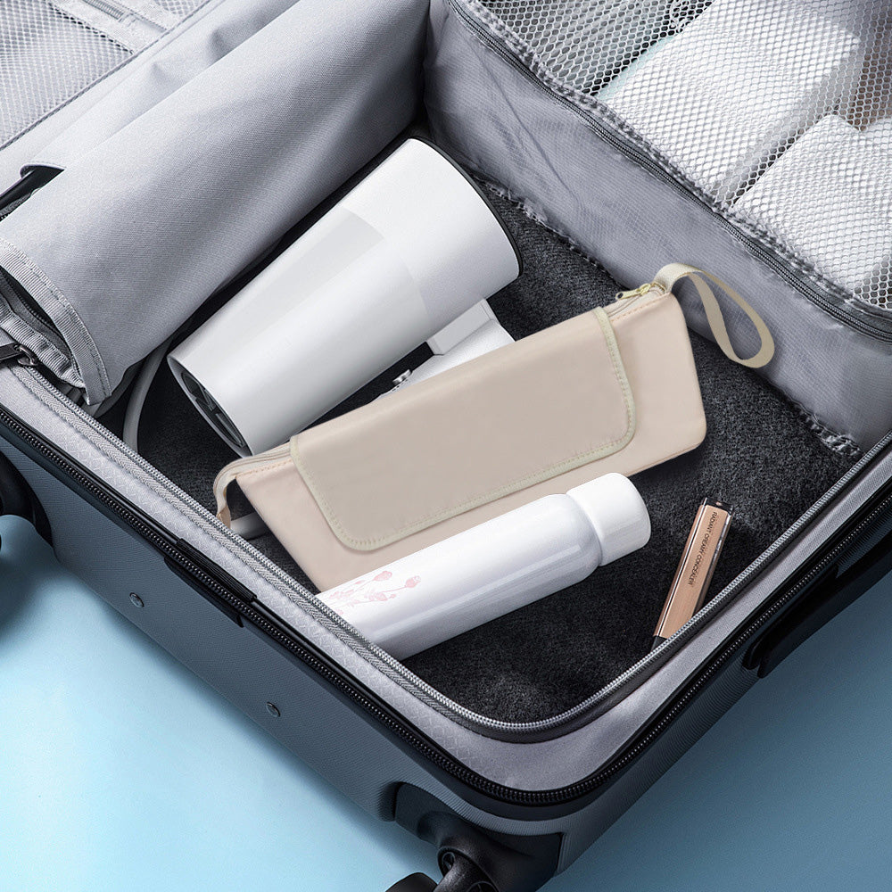 Hot Hair Tools Travel Bag with Heat Resistant Mat for Curling Iron Straightener