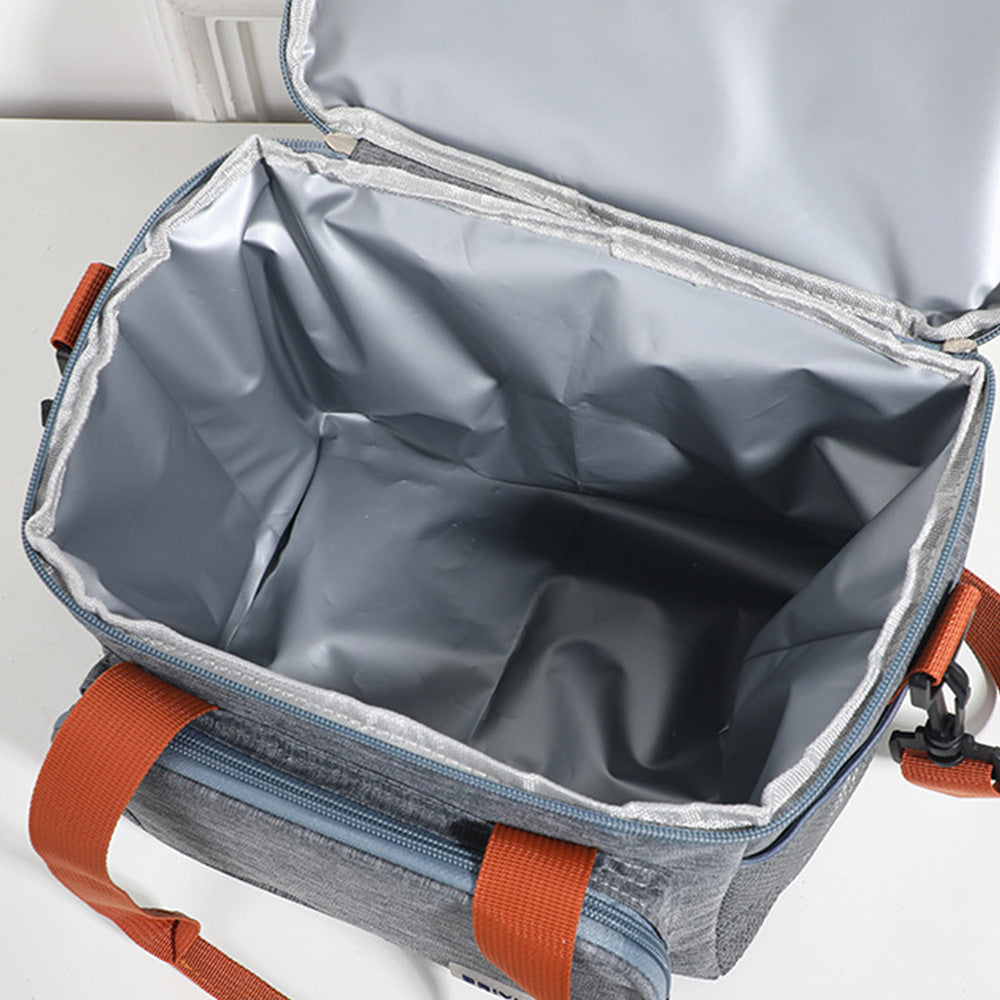 Outdoor Portable Lunch Bag Thermal Insulated Food Container Cooler Bag