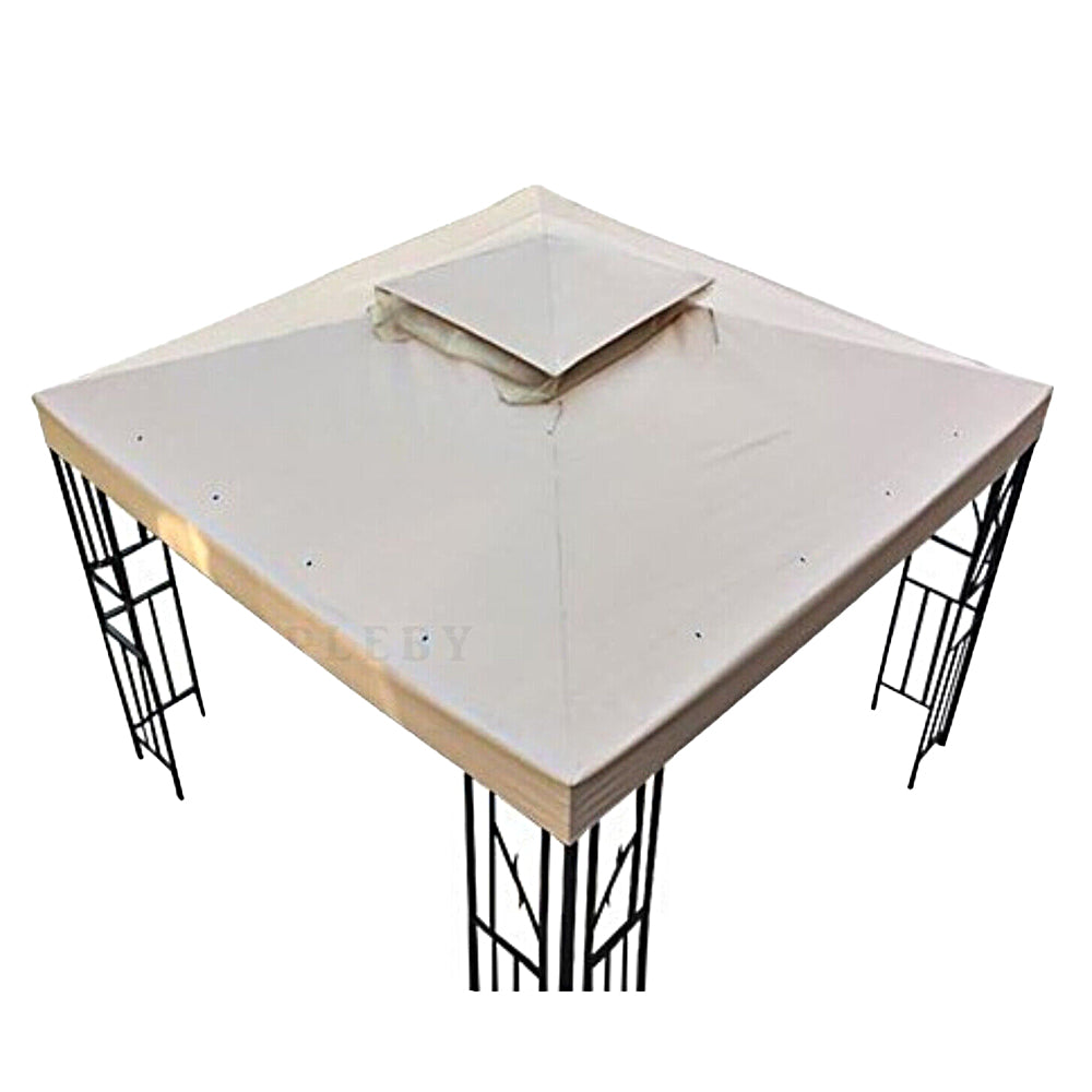 Gazebo Replacement Canopy Top Cover-Dual Layer