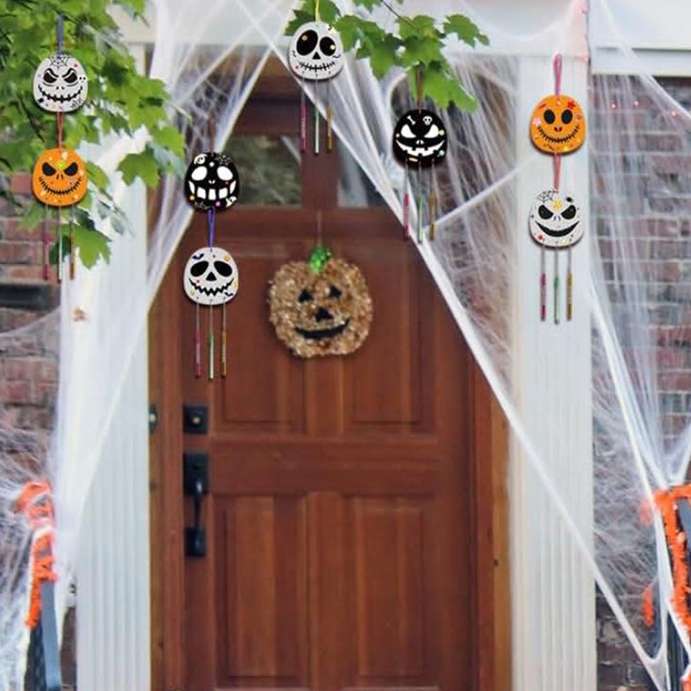 3D Rotating Ghost Wind Chime Kit for Kids Make Your Own Wind Chime Wooden Arts
