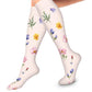 6 Pairs High Stretch Long Socks for Sports Casual Wear for Women - Style 1