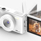 4K Digital Camera Flip Screen Autofocus for Vlogging and Photography Beginners