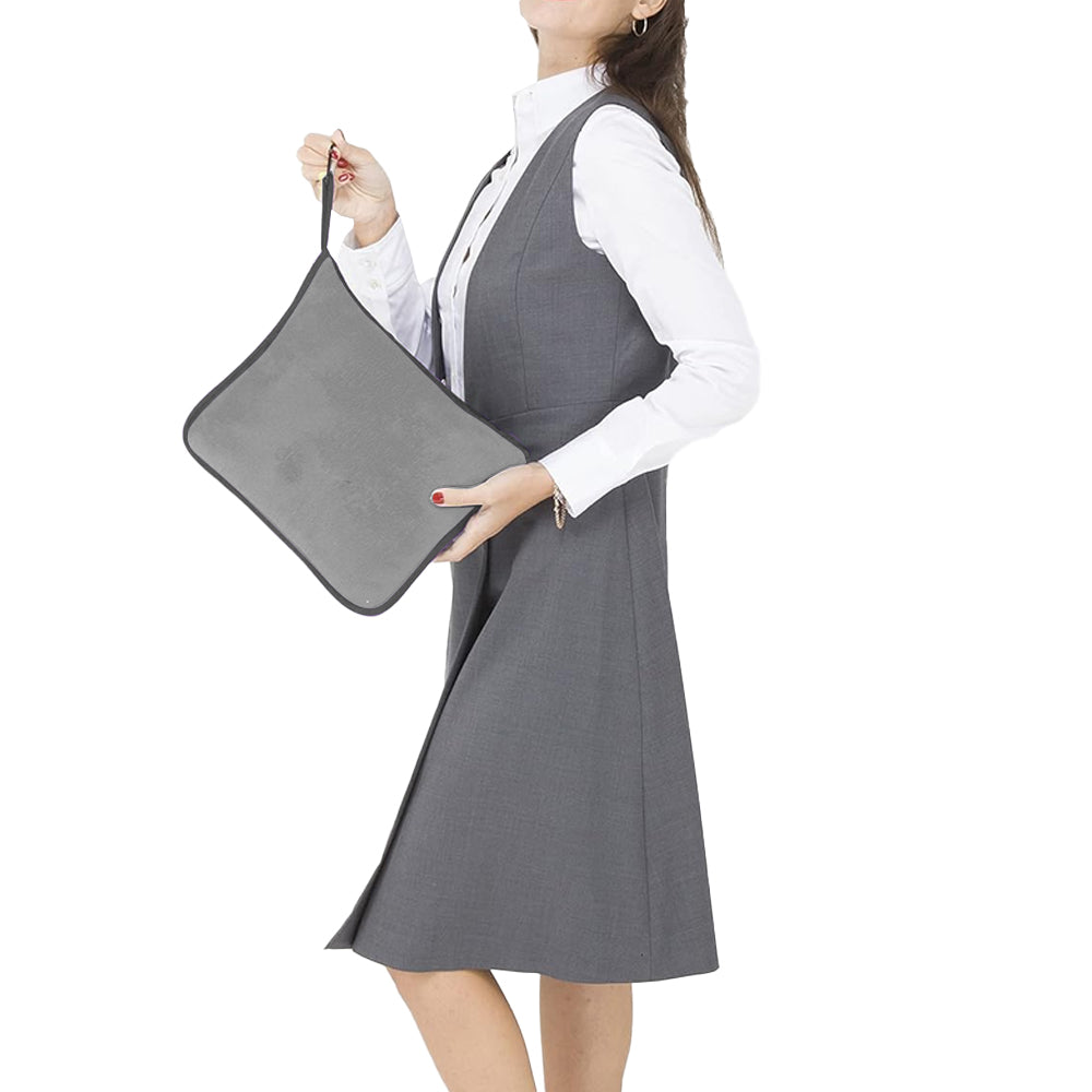 2-in-1 Travel Blanket and Pillow with Hand Luggage Belt and Backpack Clip