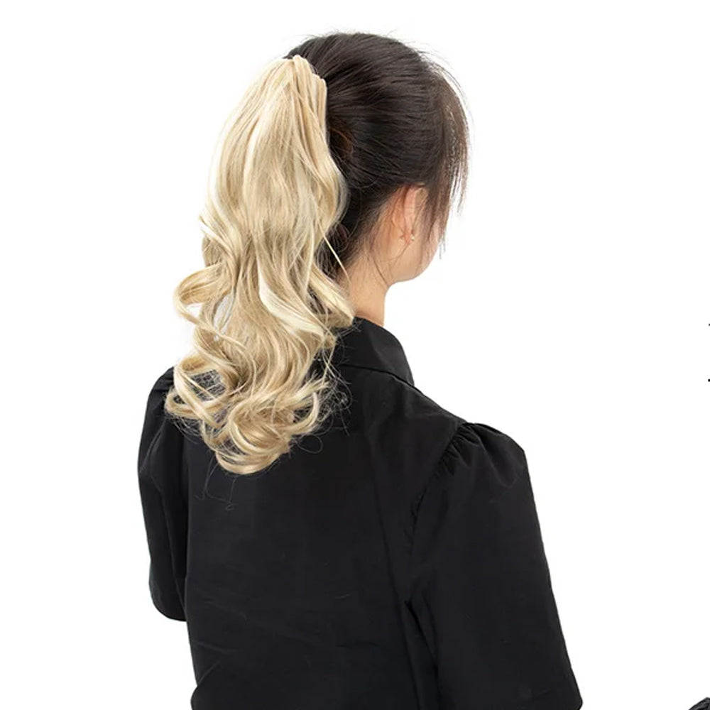 Natural Thick Clip-In Style Long Curly Ponytail Hair Extensions