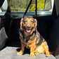 132x158cm Water-Resistant Hard Bottom Back Vehicle Seat Extending Cover for Dogs