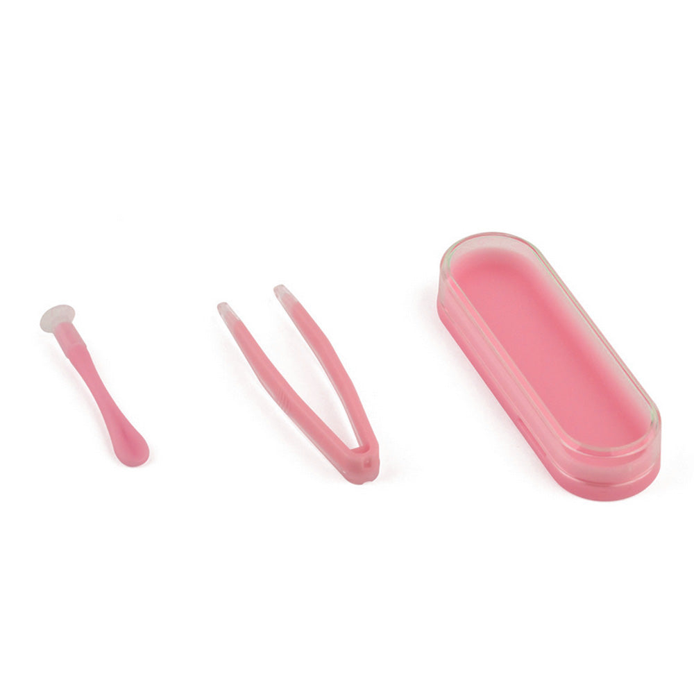 6 Pack Contact Lens Tool Kit Tweezers Inserter Remover Travel Case Set