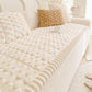 Non Slip Couch Cover Soft Wear Resistant Furniture Protector for Sofa Protection-Beige