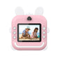 Kids Instant Print Camera with 2 Rolls Print Paper