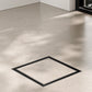 Square Shower Drain with Filter Detachable Stainless Steel Floor Drain for Bathroom Balcony