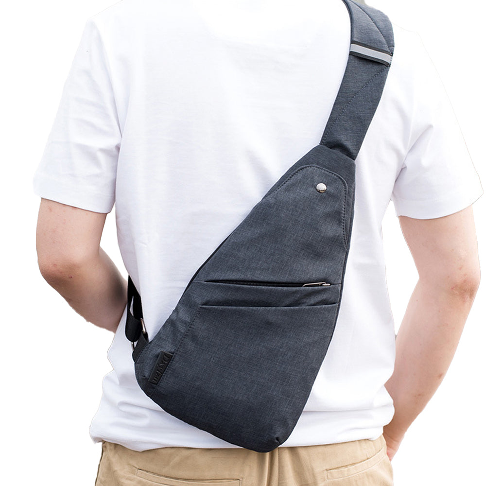 Anti-theft Sling Chest Pack Lightweight Crossbody Pocket Bag