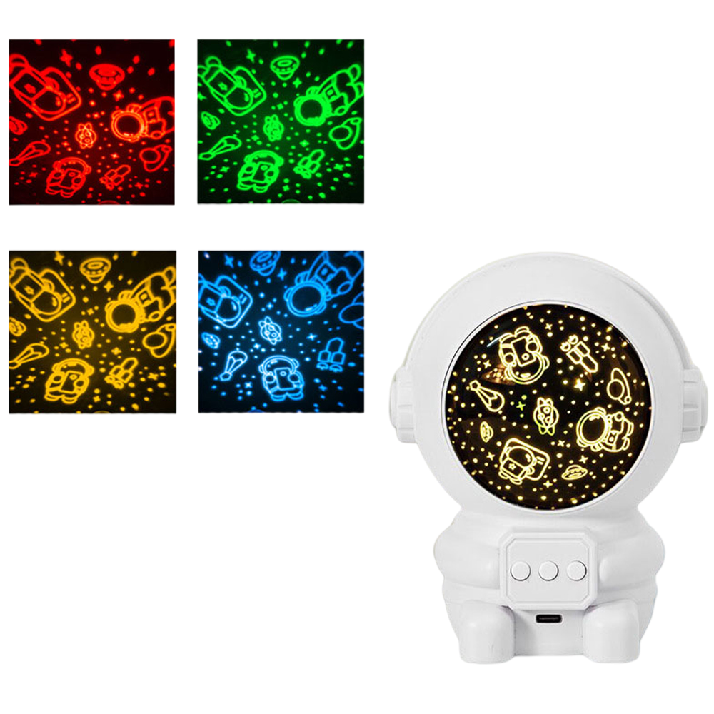 Astronaut Projector Light Starry Music Night Light Bedside Table Lamp