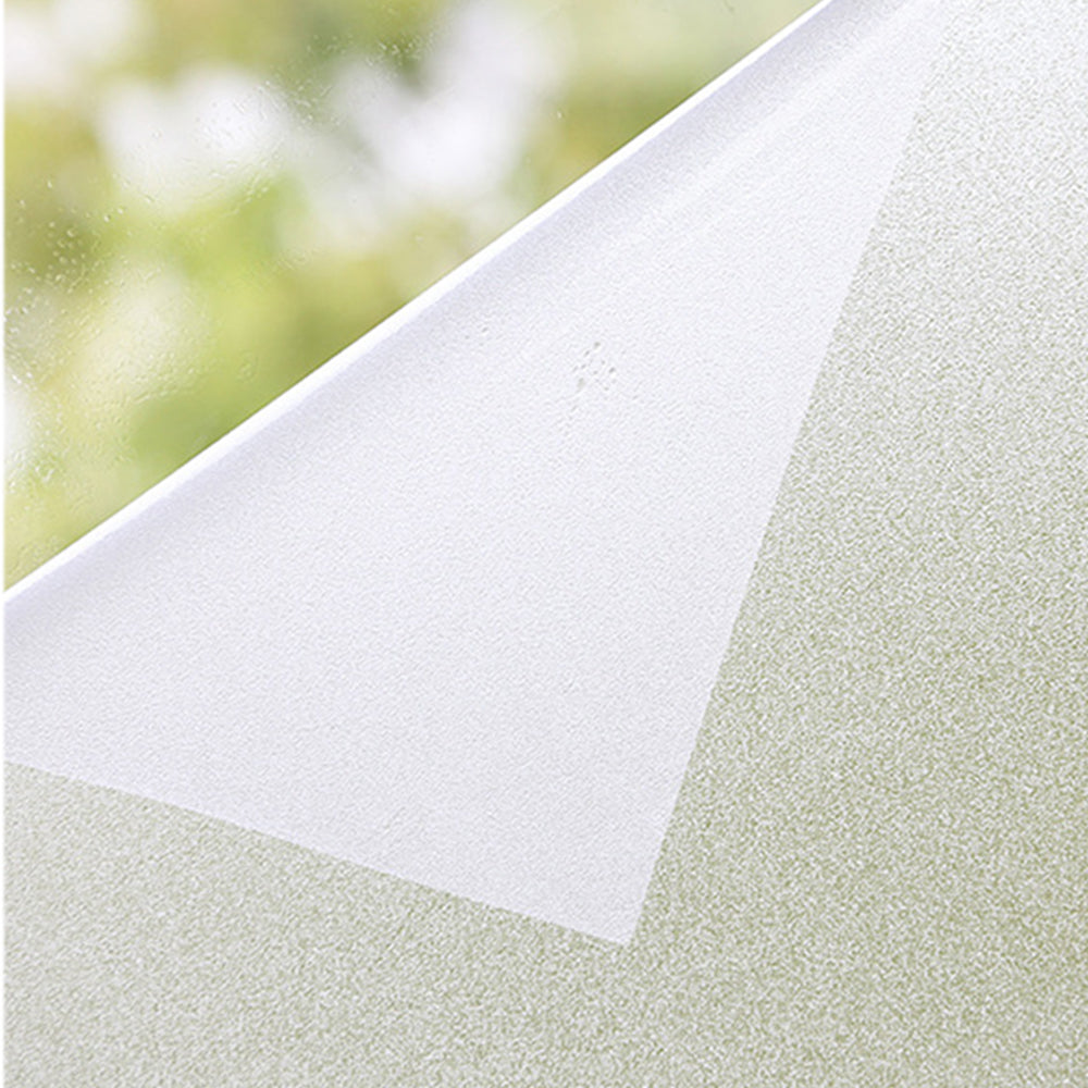 4Pcs 50cmx1m Clear Frosted Window Glass Removable Privacy Film