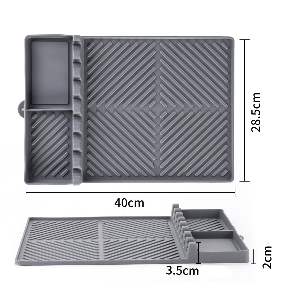 Microwave Outdoor BBQ Heat-Resistant Silicone Grill Mat for Griddle Tool