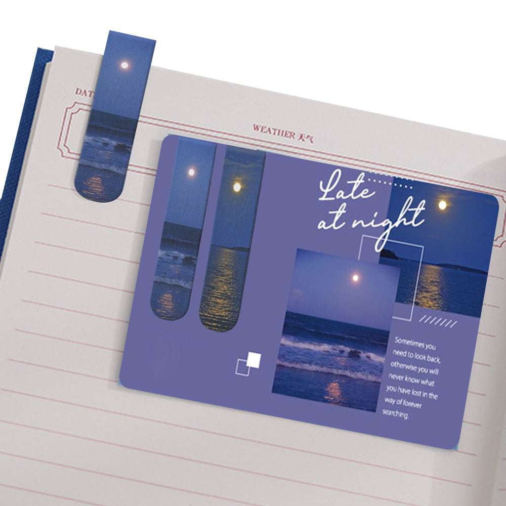 8Pcs Bookmarks Page Markers Page Clip