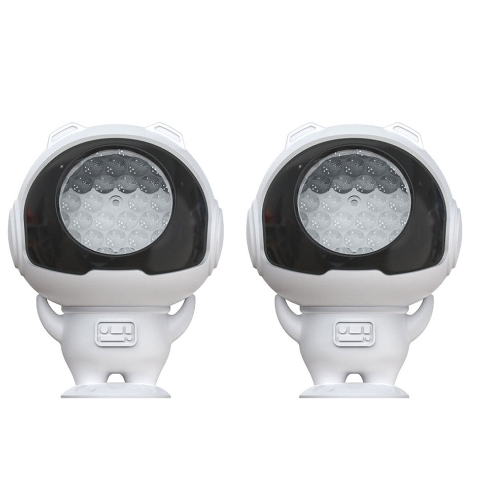 2Pcs Astronaut Projector With 16 Patterns Christmas Projector For Holiday Christmas Decoration
