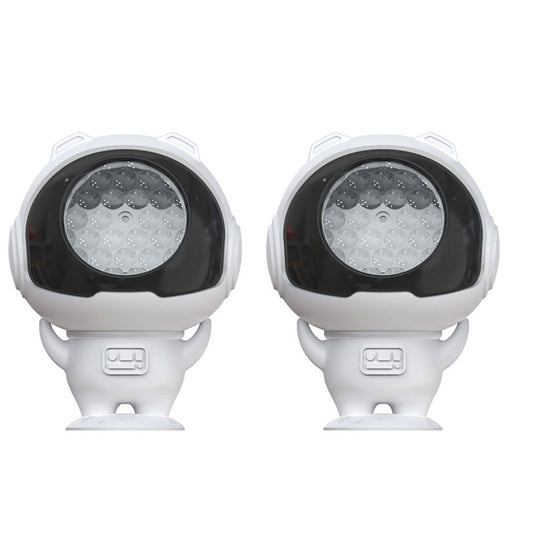 2Pcs Astronaut Projector With 16 Patterns Christmas Projector For Holiday Christmas Decoration