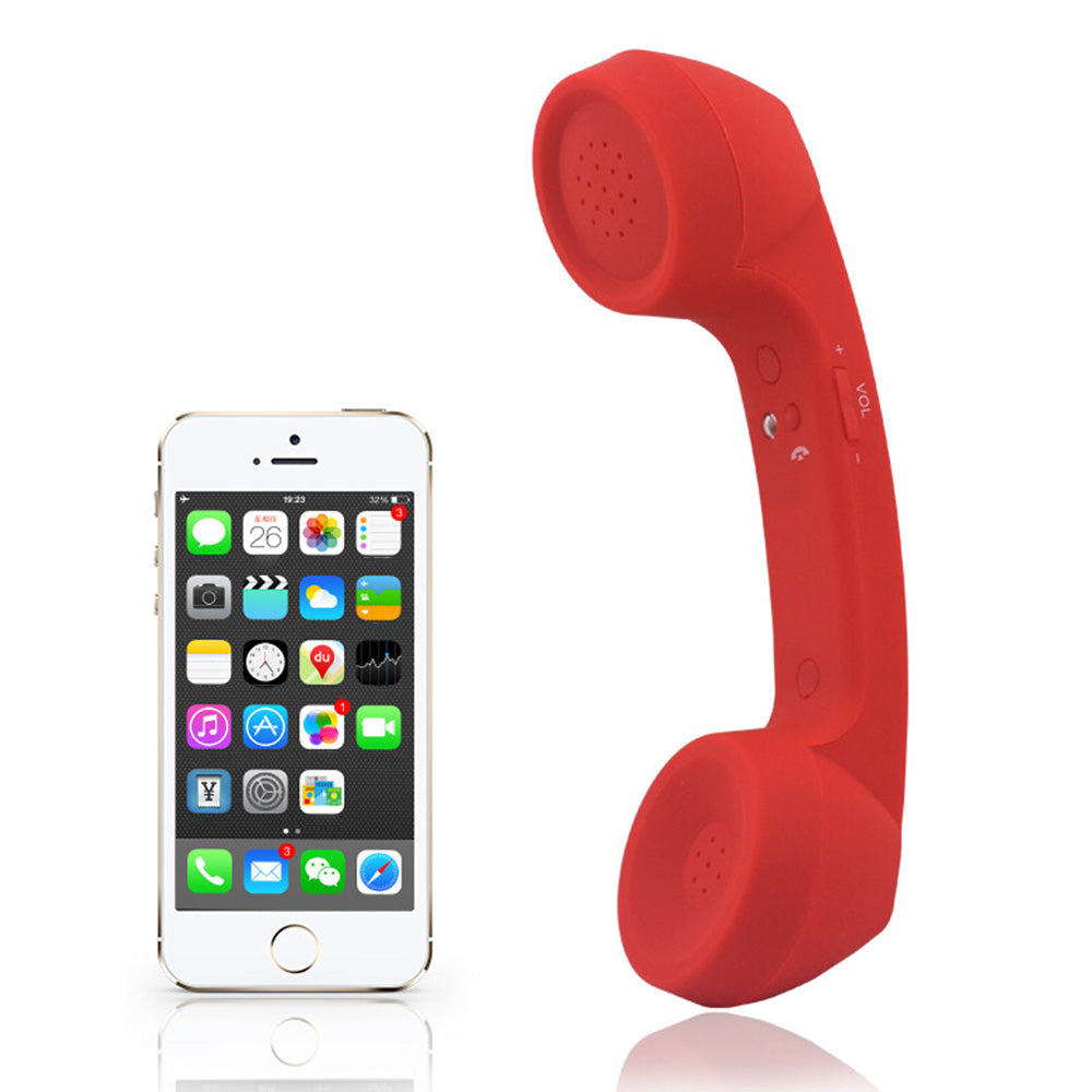 1M Retro Wired Handheld Telephone Handset with Microphone Type C Plug for Smartphones PC