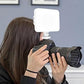 LED Portable Selfie Light with Clip and Hot Shoe Mount