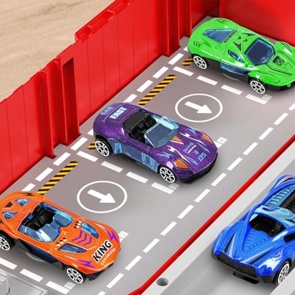 Car Carrier Transport with Race Mini Car Toys Set for Kids