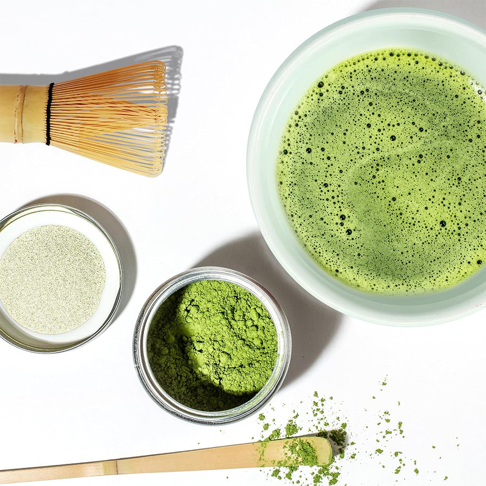 4Pcs Traditional Matcha Tea Set Bowl Whisk Scoop Accessories