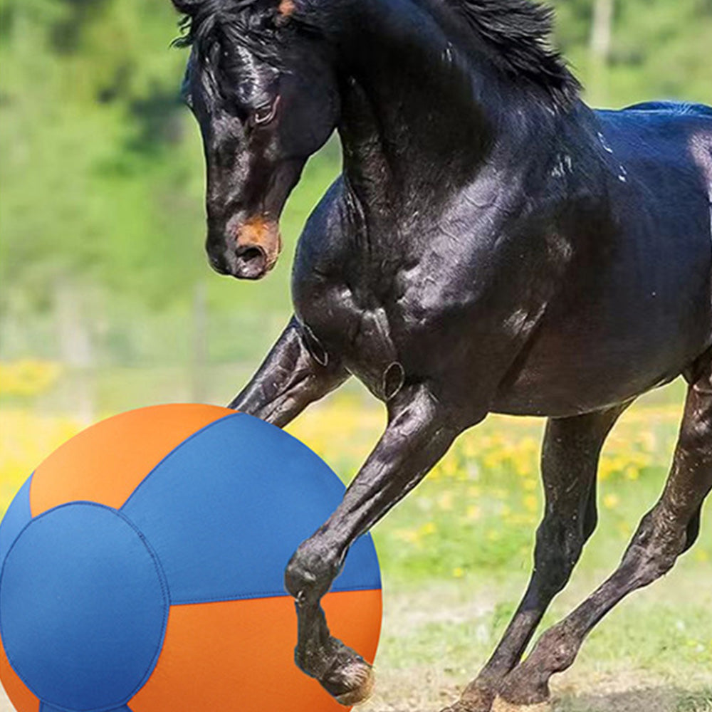 Outdoor Dog Herding Play Ball with Reinforced Oxford Fabric and Slow Deflation-Orange