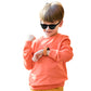 Kids Smart Watch Touch Screen Elastic Strap Smartwatch with Video Camera Pedometer