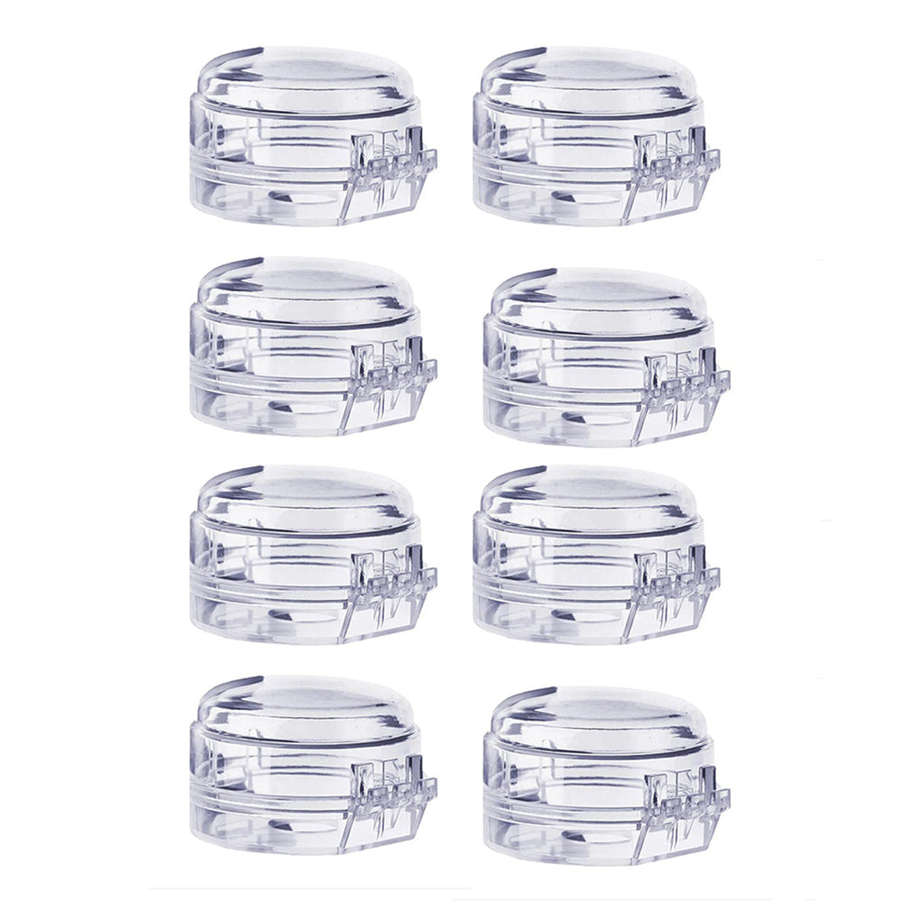 8Pcs Gas Stove Oven Knob Lock Protector Cover