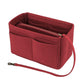 Thick Felt Tote Bag Organizer Insert with Multiple Pockets