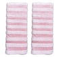 4Pcs Adult Exfoliating Washcloth Ultra-Long Back Scrubber for Shower Bath-Black