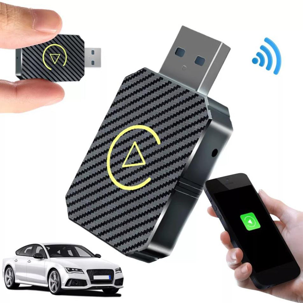 Wireless Android Auto Apple Carplay Adapter USB Car Dongle Connect Box