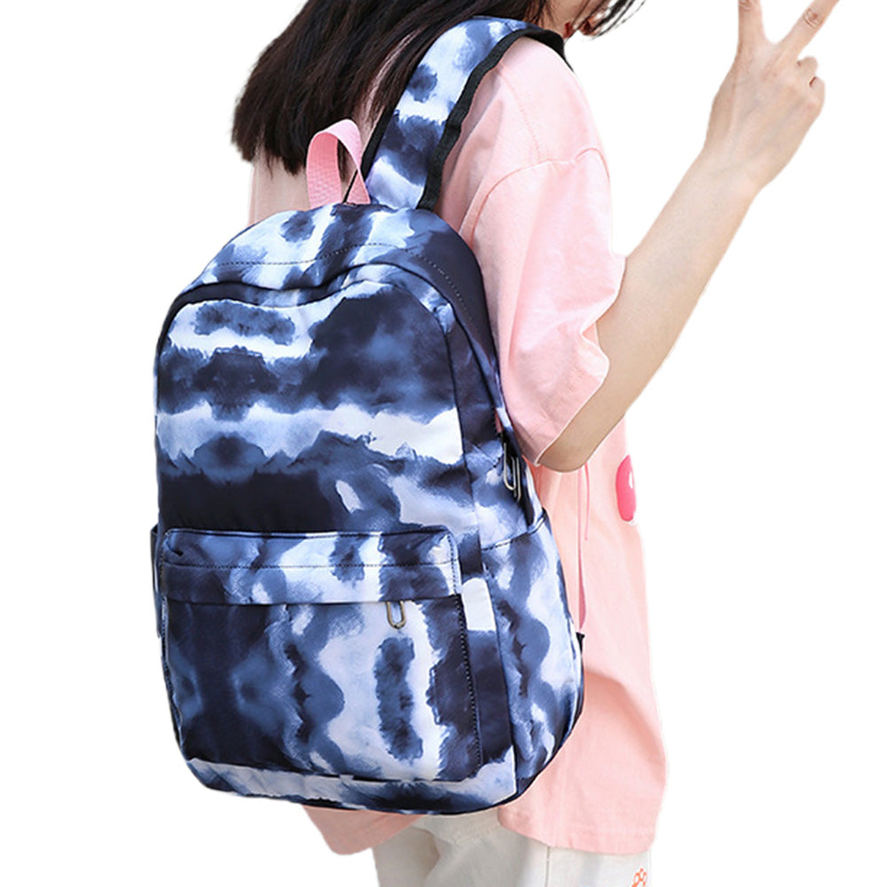 3PCS Boys Girls Gradient Color Backpack Set School Backpack Lunch Bag Pencil Case