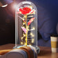 Eternal Rose Night Light in Glass Dome with LED