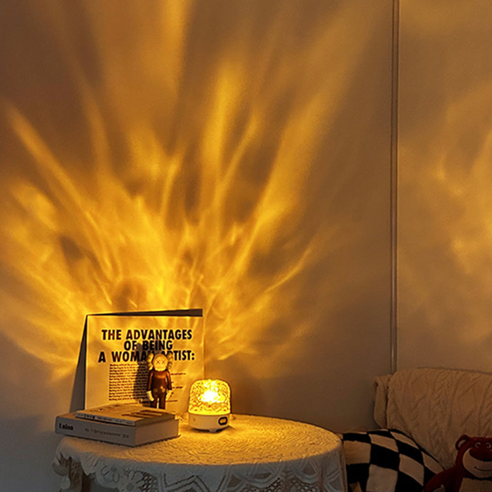 Ambient Lighting with 16 Light Colors 4 White Noises Bluetooth Speaker Night Light for Home Party