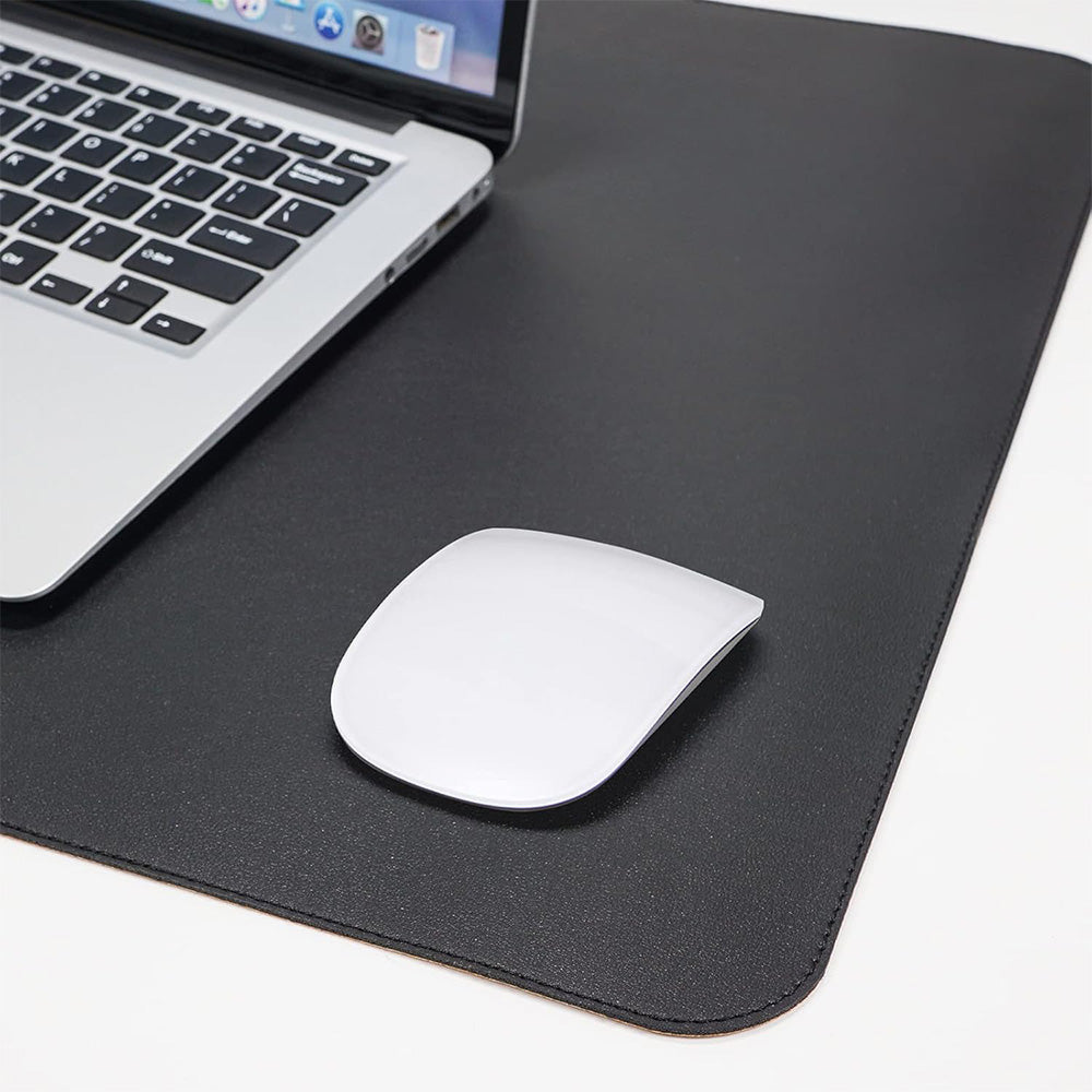 Large Water-Resistant Mouse Pad Leather Desk Pad Protector Non-Slip Desk Mat