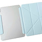 Anti-Bending PC Tablet Case with Multi-Angle Stand Pencil Holder for iPad