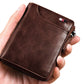 RFID Blocking PU Wallet Anti-theft Cash Credit Card Holder ID Purse