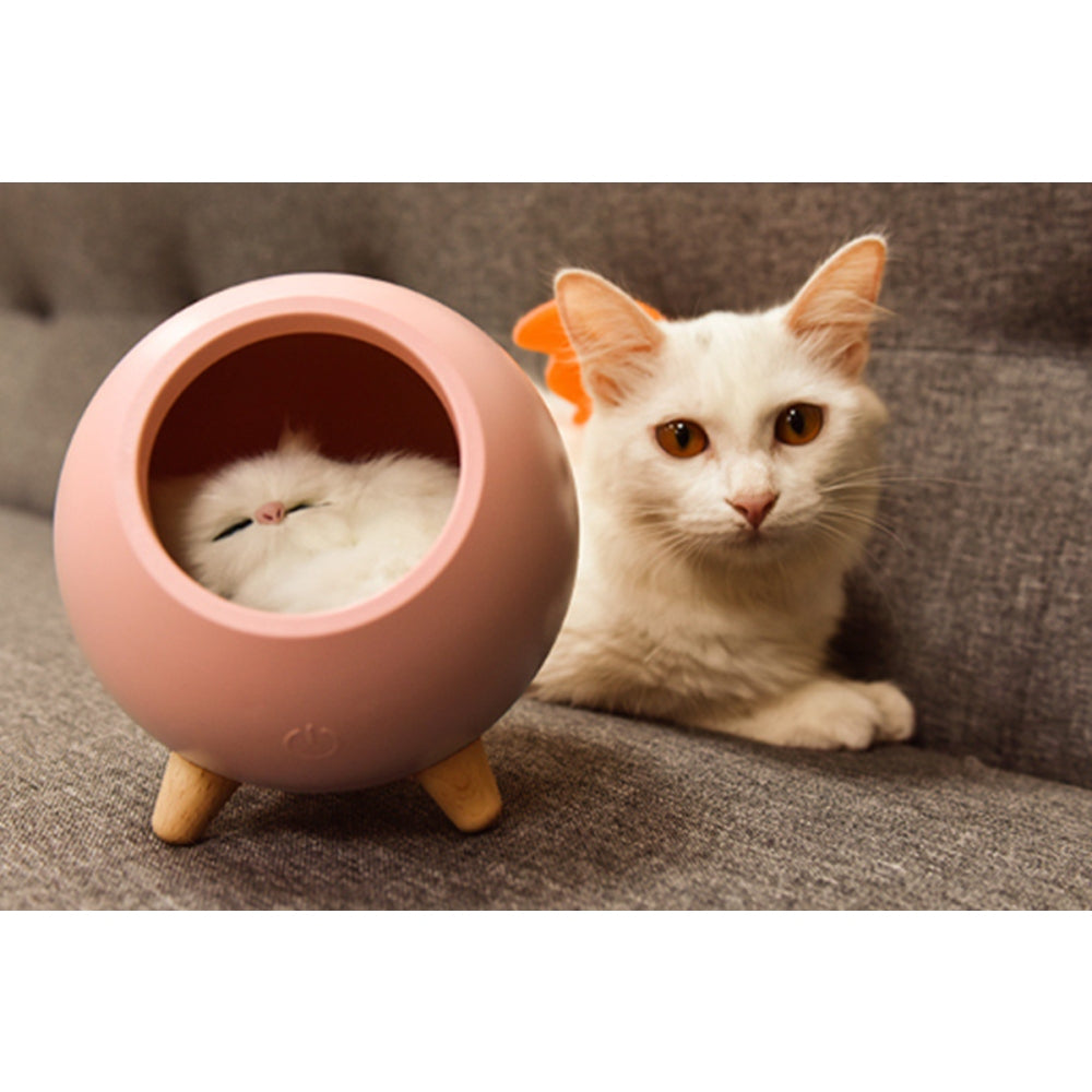LED Cat Night Light for Bedroom Room Decoration Table Bedside Sleep Lamp