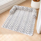 Thick Plush Non Slip Pet Mat for Sofa Chair Window Seat-Grey